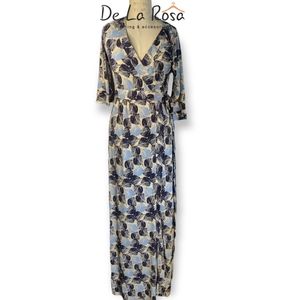 ✨ CLEARANCE SALE ✨ NWT Melissa Masse Maxi Wrap Dress Medium